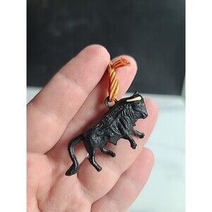 Plastic Vintage Torres Bull Wine Bottle Adornment